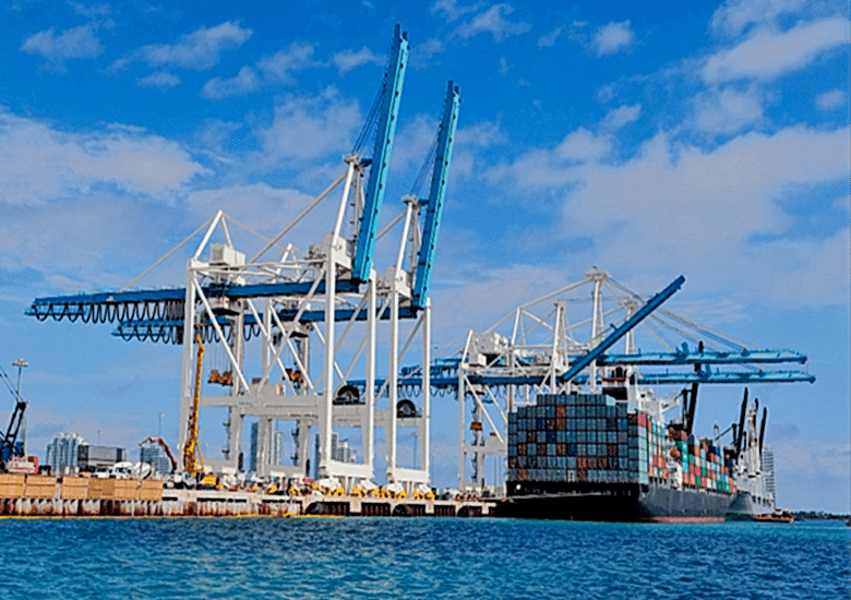 transporte de carga maritima